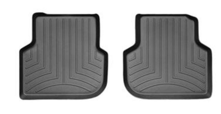 Ковры резиновые WeatherTech VW Jetta 2010-2019 задние черные фото