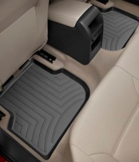Ковры резиновые WeatherTech VW Jetta 2010-2019 задние черные фото