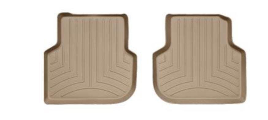 Ковры резиновые WeatherTech VW Jetta 2010-2019 задние бежевые фото