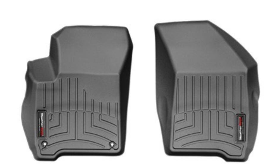 Ковры резиновые WeatherTech Dodge Journey 2009+ передние черные фото