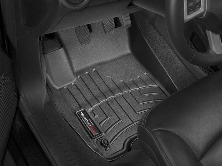 Ковры резиновые WeatherTech Fiat Freemont 2011-2018 передние черные фото