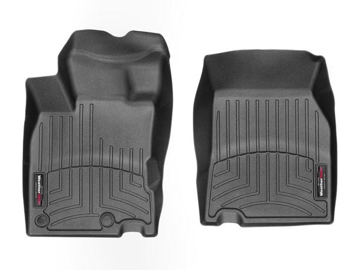 Ковры резиновые WeatherTech Renault Kadjar 2015+ передние черные фото