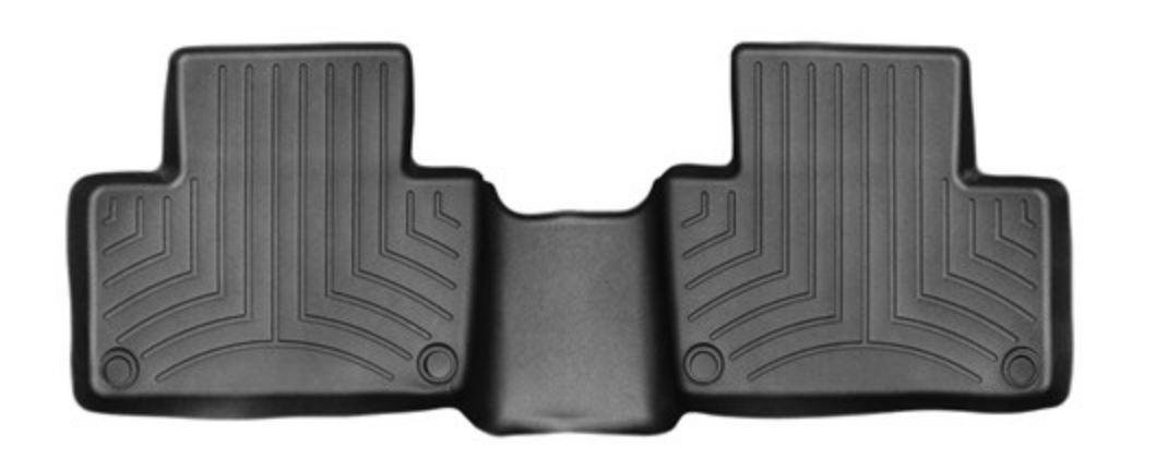 Ковры резиновые WeatherTech Hyundai Kona  2017+  задний черный фото