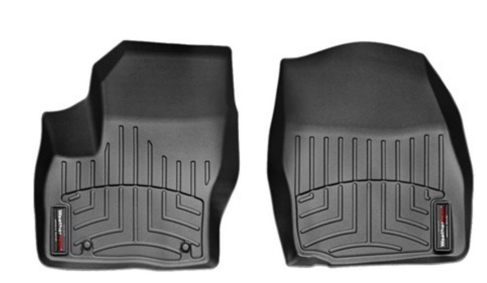 Ковры резиновые WeatherTech Ford Kuga 2008-2012  передние черные фото