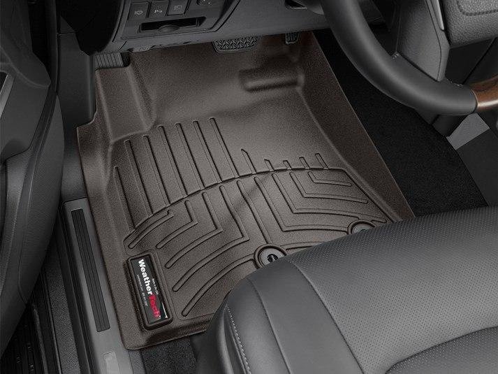 Ковры резиновые WeatherTech Lexus LX 2012+ передние какао фото
