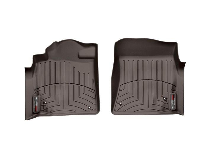 Ковры резиновые WeatherTech Toyota LC200 2008-2012 передние какао фото