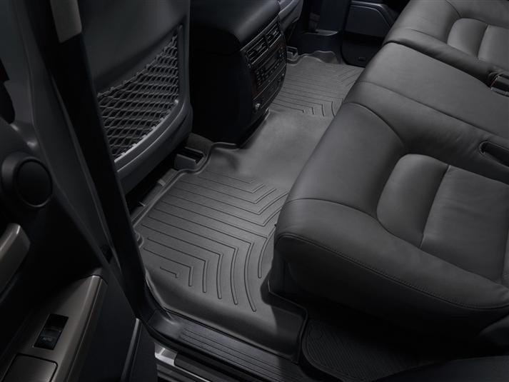Ковры резиновые WeatherTech Toyota LC200 2007+ задние черные фото