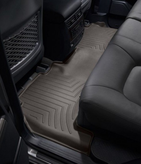 Ковры резиновые WeatherTech Toyota LC200 2007+ задние какао фото