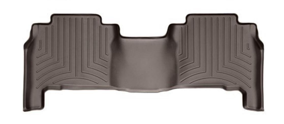 Ковры резиновые WeatherTech Toyota LC200 2007+ задние какао фото