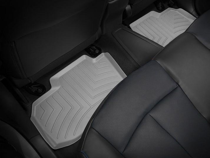 Ковры резиновые WeatherTech Nissan Leaf 2011-2017 задние серые фото