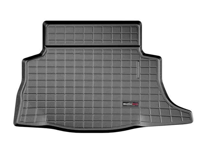 Ковры резиновые WeatherTech Nissan Leaf 2013-2017 в багажник черный фото