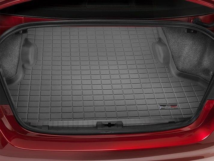 Ковры резиновые WeatherTech Subaru Legacy 2015-2019 в багажник черный фото