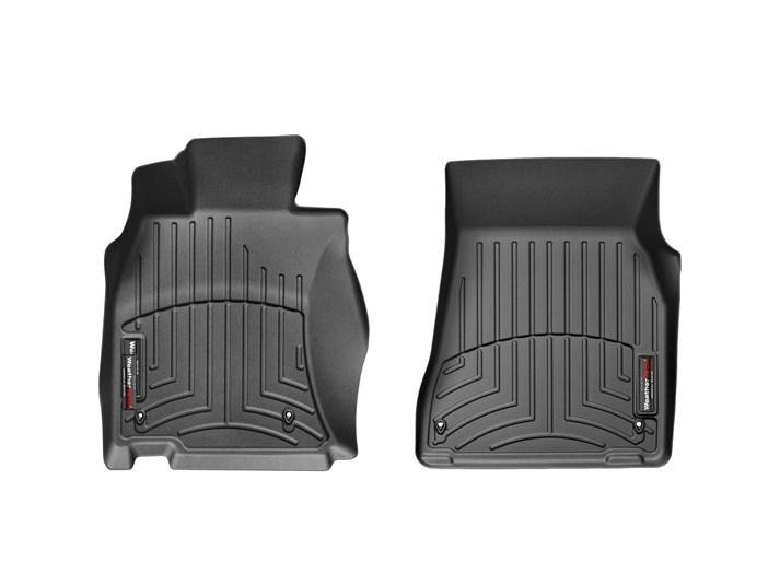 Ковры резиновые WeatherTech Lexus LS AWD 2007-2012 передние черные фото