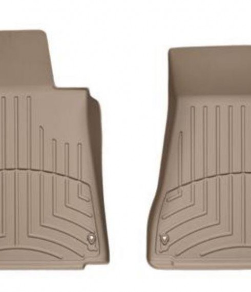 Ковры резиновые WeatherTech Lexus LS RWD 2007-2012 передние бежевые фото
