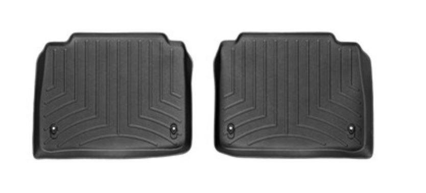 Ковры резиновые WeatherTech Lexus LS STD 2007-2012 задние черные фото