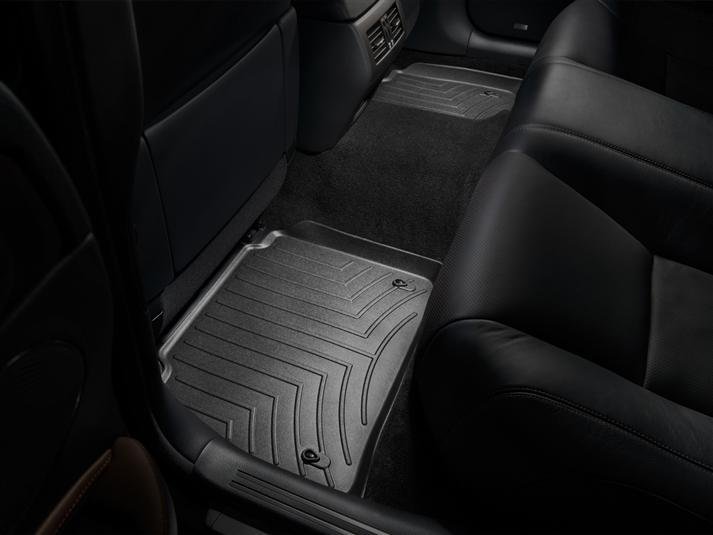 Ковры резиновые WeatherTech Lexus LS STD 2007-2012 задние черные фото