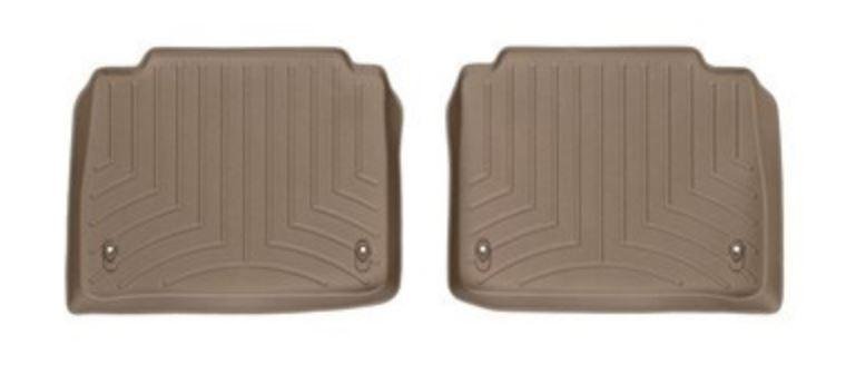Ковры резиновые WeatherTech Lexus LS STD 2007-2012 задние бежевые фото