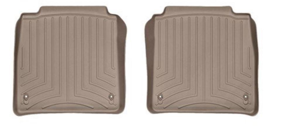 Ковры резиновые WeatherTech Lexus LS LONG 2007-2012 задние бежевые фото