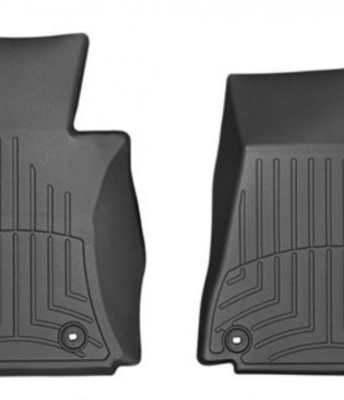 Ковры резиновые WeatherTech Lexus LS AWD 2013-2017 передние черные фото