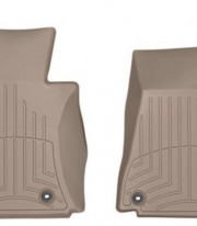 Ковры резиновые WeatherTech Lexus LS AWD 2013-2017 передние бежевые фото