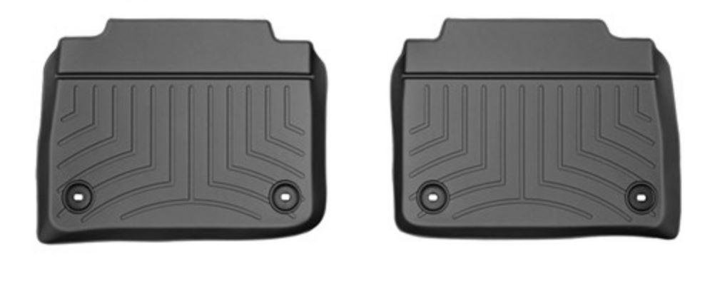 Ковры резиновые WeatherTech Lexus LS STD 2013-2017 задние черные фото