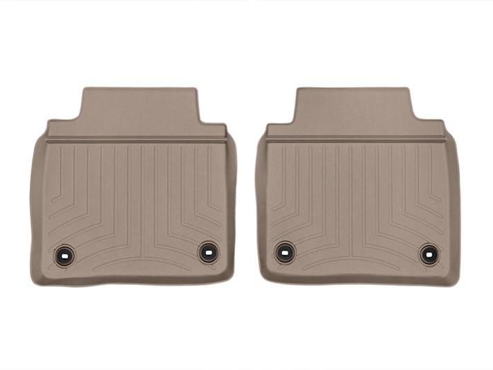 Ковры резиновые WeatherTech Lexus LS LONG 2013-2017 задние бежевые фото