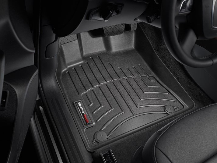 Ковры резиновые WeatherTech Audi Q5 2009-2017 передние черные фото