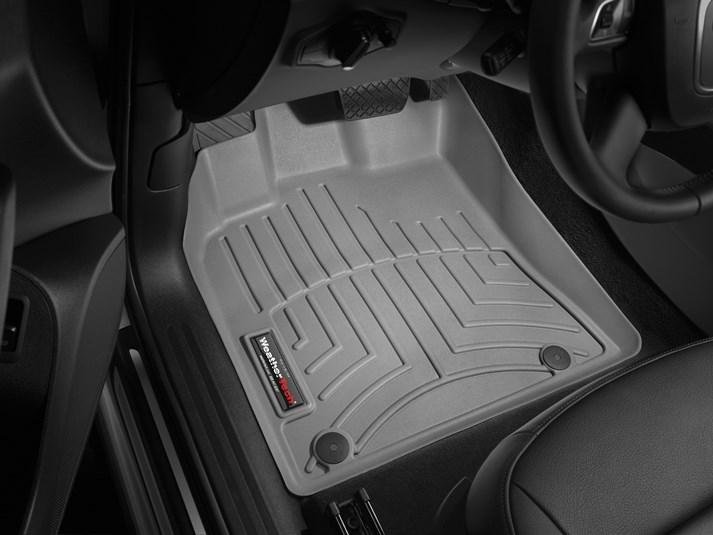 Ковры резиновые WeatherTech Audi Q5 2009-2017 передние серые фото