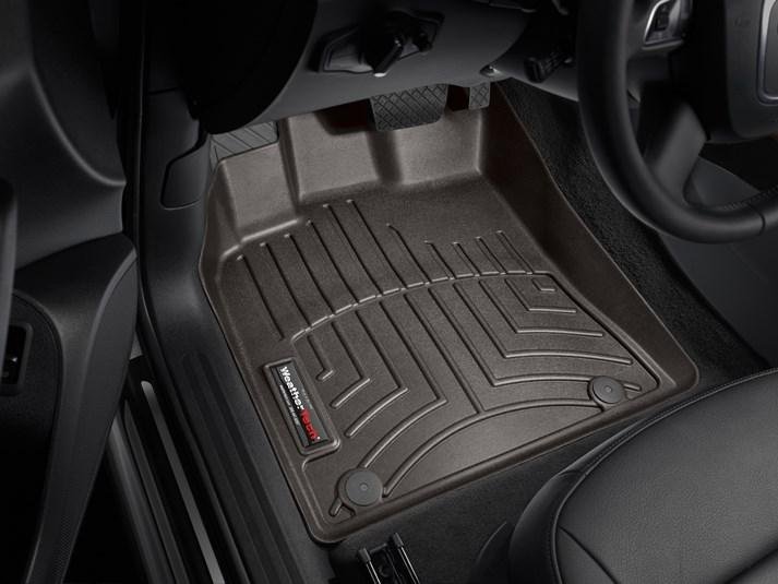 Ковры резиновые WeatherTech  Audi Q5 2009-2017 передние какао фото