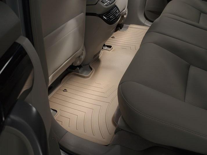 Ковры резиновые WeatherTech  Acura MDX 2007-2013 задний бежевый фото