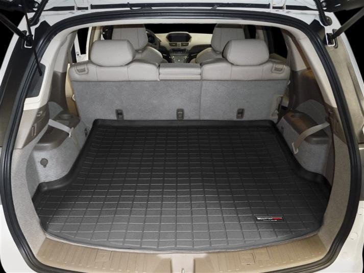 Ковры резиновые WeatherTech  Acura MDX 2007-2013 в багажник  черный фото