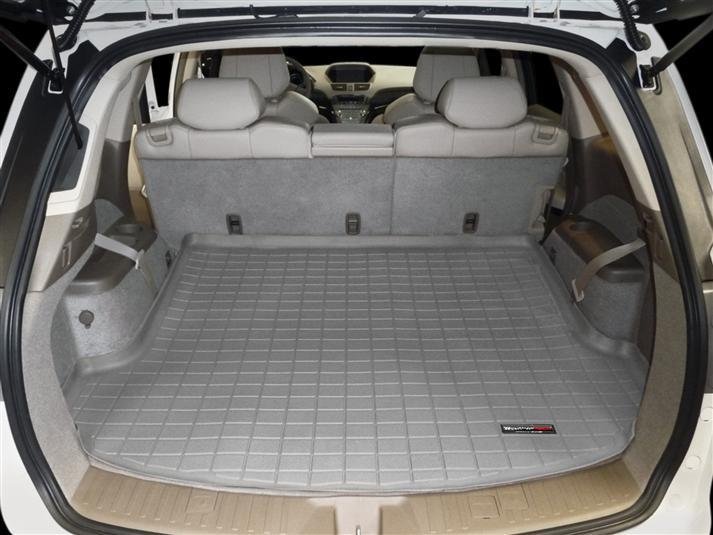 Ковры резиновые WeatherTech  Acura MDX 2007-2013 в багажник серый фото
