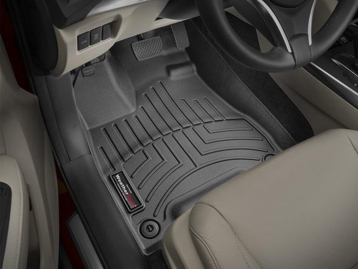 Ковры резиновые WeatherTech  Acura MDX 2014+ передние черные фото