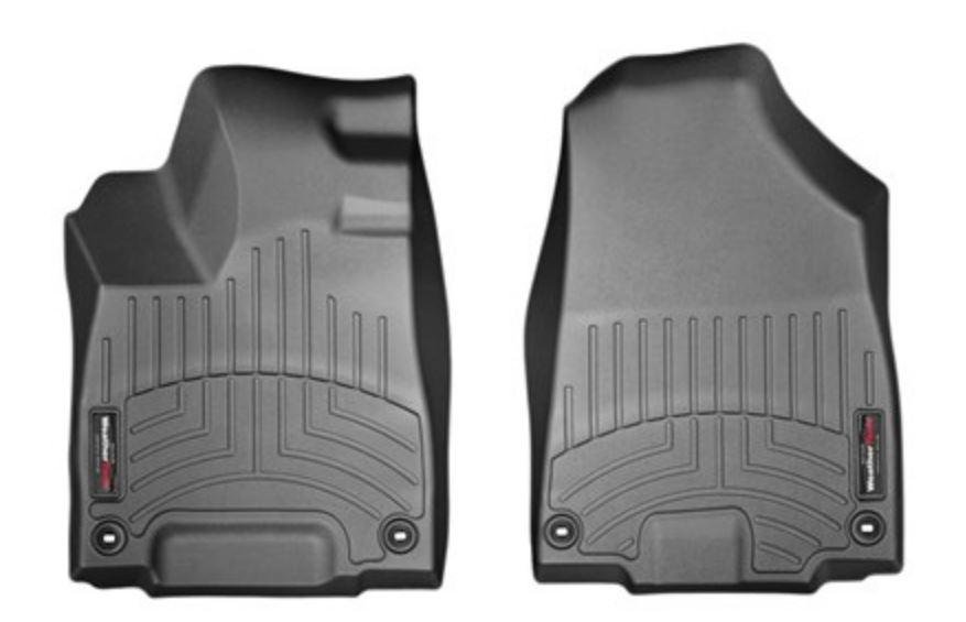 Ковры резиновые WeatherTech  Acura MDX 2014+ передние черные фото