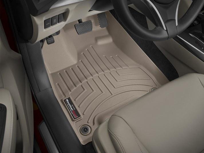 Ковры резиновые WeatherTech  Acura MDX 2014+ передние бежевые фото