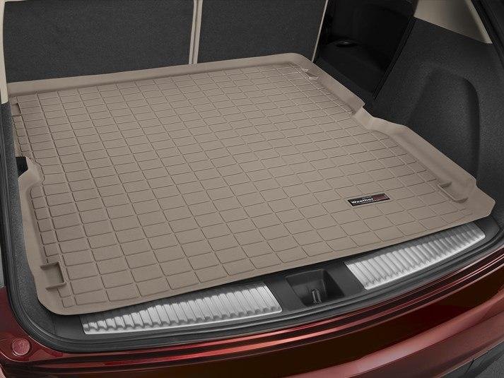 Ковры резиновые WeatherTech  Acura MDX 2014+ в багажник бежевый фото