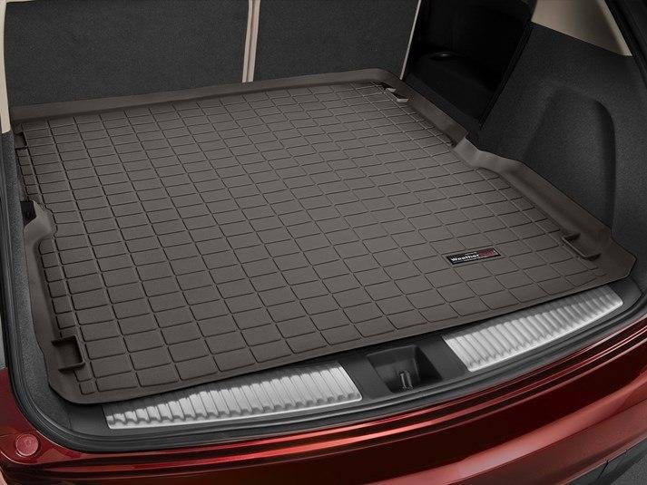 Ковры резиновые WeatherTech  Acura MDX 2014+ в багажник какао фото