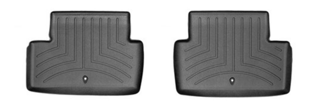 Ковры резиновые WeatherTech Renault Megane Wagon  2008-2015 задние черные ( универсал ) фото