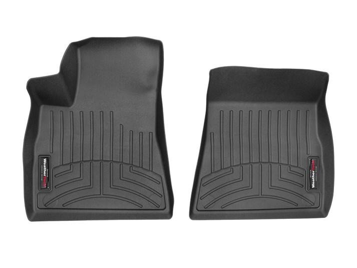 Ковры резиновые  WeatherTech Tesla Model 3 2017+ передние черные фото