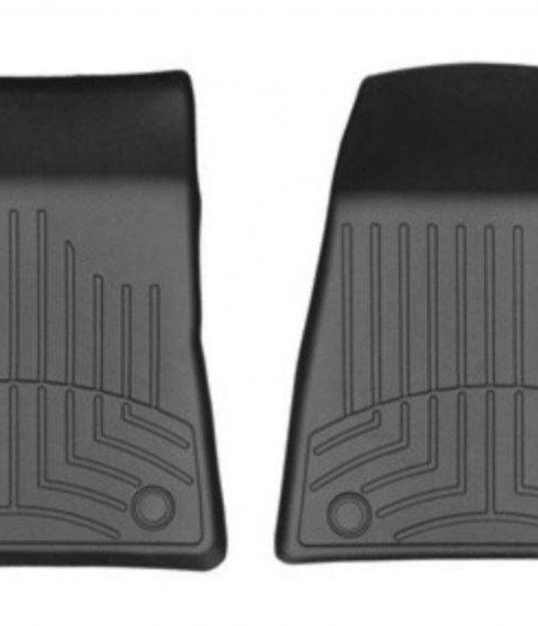 Ковры резиновые  WeatherTech Tesla Model S 2014+  передние черные фото