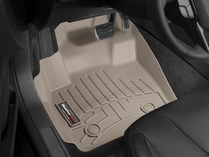 Ковры резиновые WeatherTech Ford Fusion USA 2013-2015 передние бежевые фото