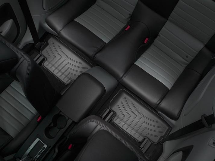 Ковры резиновые WeatherTech Ford Mustang 2005-2014 задние черные фото