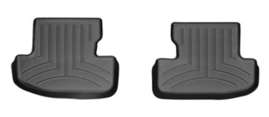 Ковры резиновые WeatherTech Ford Mustang 2015+ задние черные фото