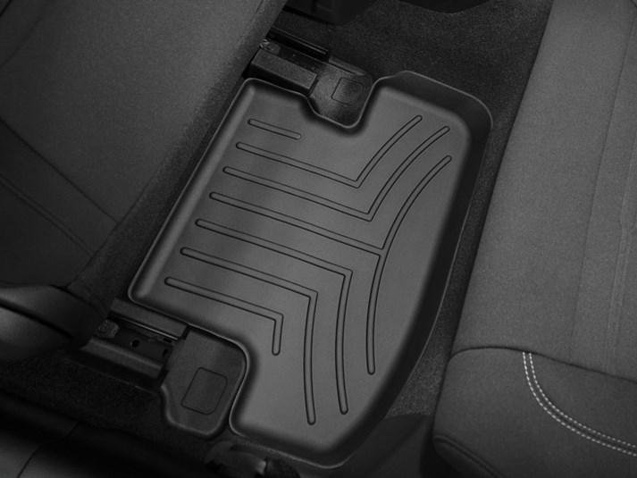 Ковры резиновые WeatherTech Ford Mustang 2015+ задние черные фото
