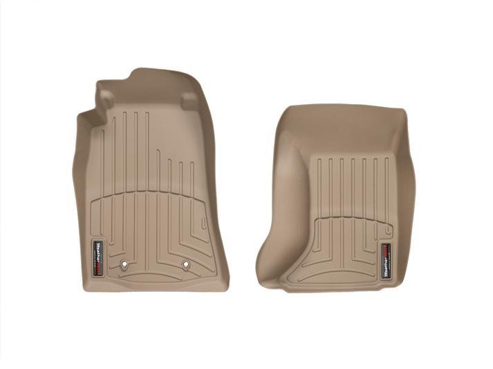 Ковры резиновые WeatherTech Mazda MX-5 Miata 2006-2015 передние бежевые фото