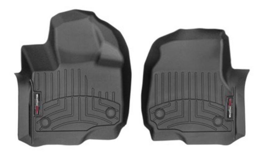Ковры резиновые WeatherTech Ford Expedition 2018+ передние черные фото