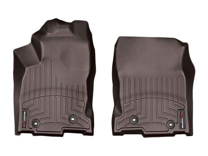 Ковры резиновые WeatherTech Lexus NX 2015+ передние какао фото