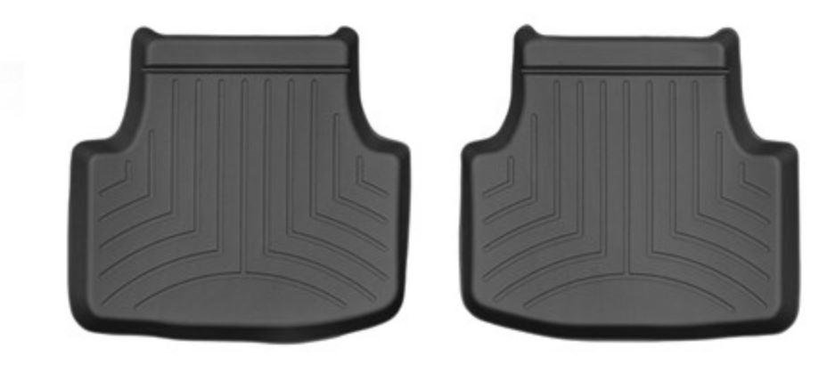 Ковры резиновые WeatherTech  Skoda  Octavia A7 2013-2020 задние черные фото