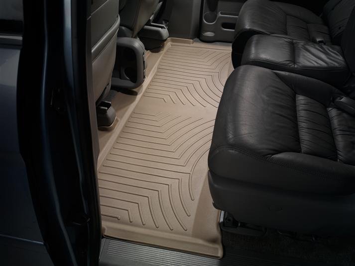 Ковры резиновые WeatherTech Honda Odyssey 2005-2010 задний бежевый фото