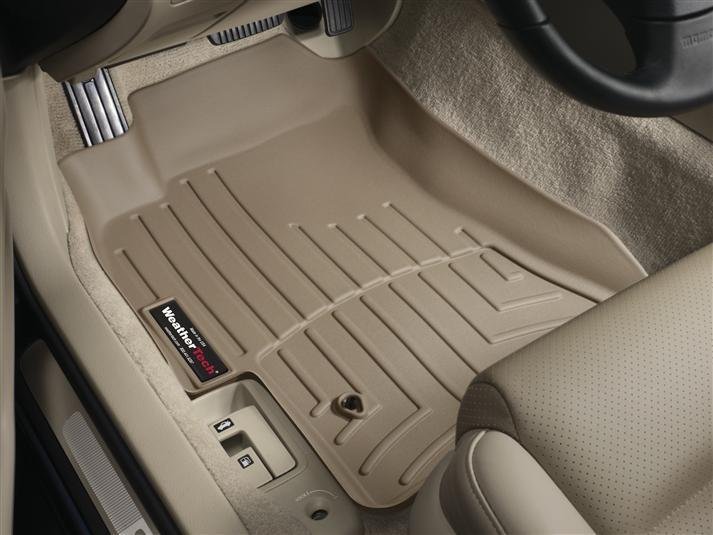 Ковры резиновые WeatherTech Subaru  Legacy / Outback 2005-2009 передние бежевые фото